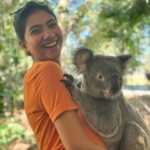 Pooja Kannan Instagram - Met my spirit animal today 🐨