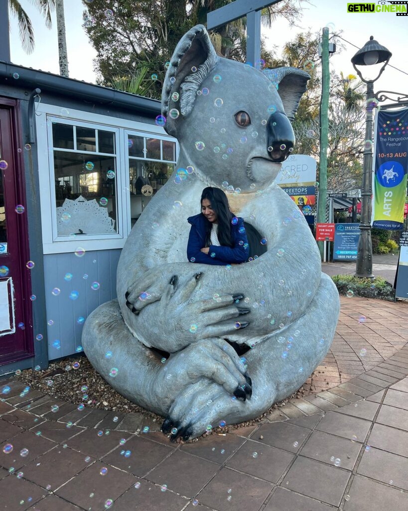 Pooja Kannan Instagram - I am a koala-fied bubble lover ! 🐨🫧