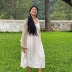 Pooja Kannan Instagram - Forget not that the earth delights to feel your bare feet and the winds long to play with your hair. —Khalil Gibran