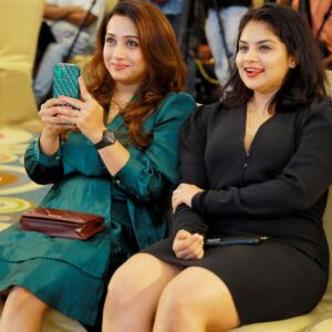 Poojitha Instagram - Candid click that I liked . 

What is @meeramesh_ thinking ?

#ccl #keralastrikers #t20 #happy #sisters #goodvibes