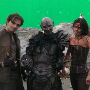 Poppy Drayton Instagram - The Shannara Chronicles BTS 

I met so many incredible people on this job, thank you to @officialterrybrooks @jonfavreau @dan_farah @goughalfred @miles_millar for bringing me onboard. What a special, special time ❤️