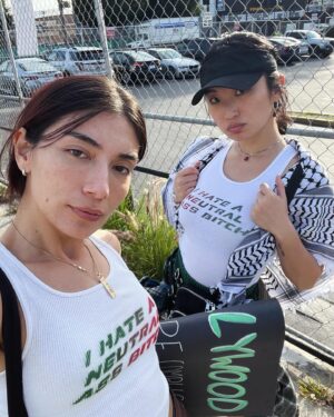 Poppy Liu Instagram - i love unions and i love palestine and i love organizing with my fellow union workers to urge our guild leadership to demand an immediate and permanent ceasefire in gaza 🍉🍉🍉

“Until our Guild leadership is ready to do so, we will continue to call out our industry’s blindspots—rooted in American exceptionalism, racism, xenophobia, and war-industry propaganda. A better storytelling business is possible, and we can build it anew together.”

@sagaftramembersforceasefire @filmworks4pal @jvp.la