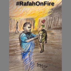 Poppy Liu Instagram - when i close my eyes all i can see are the images coming out of rafah. i don’t really have words. have you been radicalized yet?