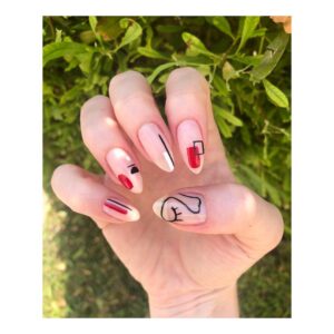 Portia Doubleday Instagram - #Moca inspo. Top 5 favs #pointynails