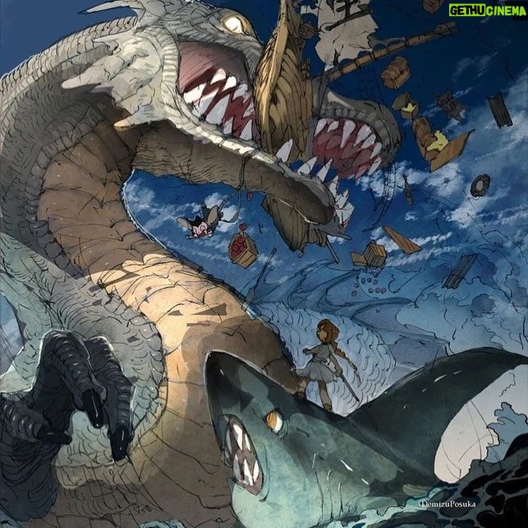 Posuka Demizu Instagram - Hey, Release the ship! 〜〜 My new art book has just come out ! https://www.s-manga.net/items/contents.html?isbn=978-4-08-792588-3