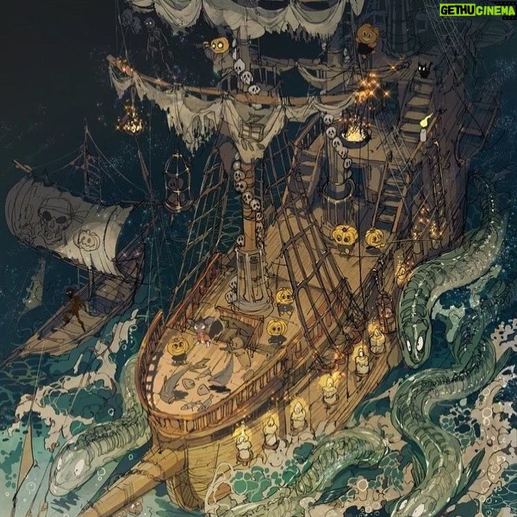 Posuka Demizu Instagram - The ghost ship has arrived♪♫