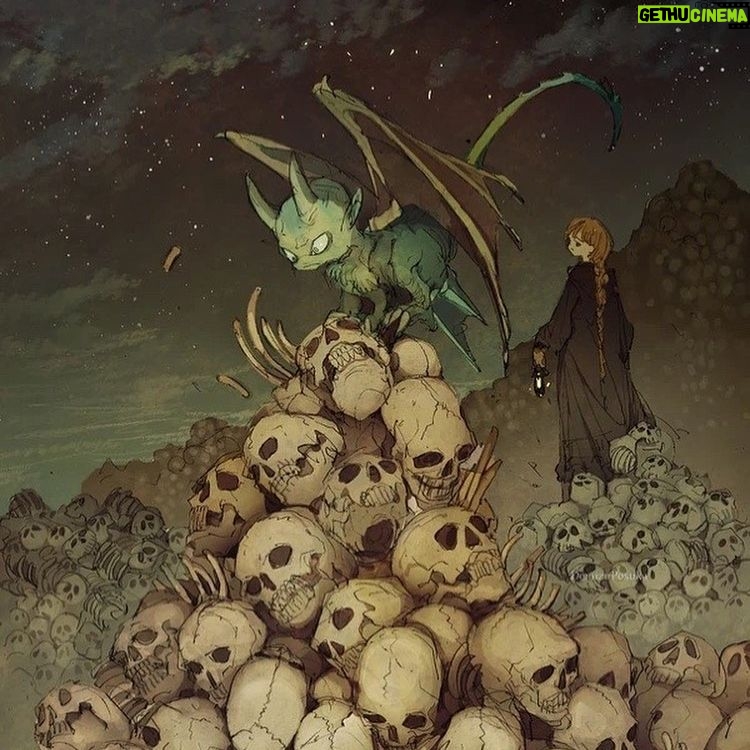 Posuka Demizu Instagram - There are only bones here.