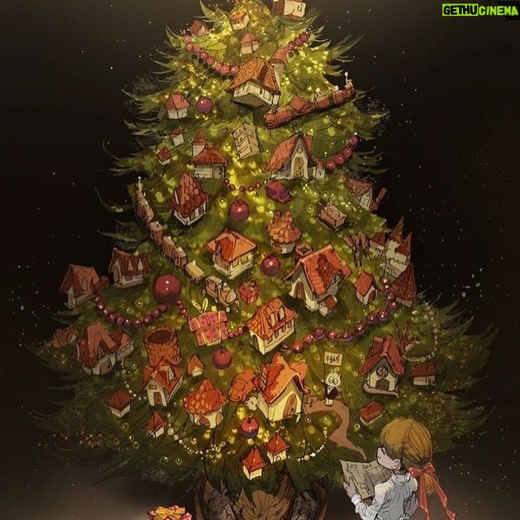 Posuka Demizu Instagram - 🎄City of tree🎄 Merry Christmas2021👀✨