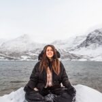 Pradaini Surva Instagram - I asked for snow I got snowwwwwwwwww ❄️ - Living in abundance and rich experiences 🍀 🪬 - 📸 @viktorhubner
