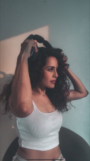 Pradaini Surva Instagram - Over here 🦋
-
My mini wild hair care list ☀️
-
➡️ apply hair serum | hair cream every night helps wake up with soft and tamed hair , cuts out frizz.
⚡️products : olaplex 6 | olaplex 7 | @iluviapro hair serum 
➡️ wash   conditioner   leave in 
⚡️ ashbabotanics 
➡️ denman brush : use after applying leave in 
➡️ Apply Curl gel   scrunch - ashba 
➡️ diffuser optional ( in this video , I have the diffused hair look ) 
➡️ once it’s almost dry : I apply olaplex 7 
➡️ if during the day , hair needs moisture ,
I use olaplex 6 or moisture milk by @ashbabotanics 
➡️ hair mask once a week - currently I’m experimenting @fiixmycurls 
Lately , I have not been using diffuser 
Only going in for the hand scrunch look. 
-
Love x