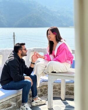 Prakriti Shrestha Instagram - On ☁️ cloud 9 with you always 💕