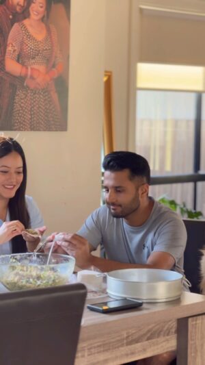 Prakriti Shrestha Instagram - Who doesn’t like momo .. specially when it’s made with love and a beautiful companion aside. 
Thank you, @indreni_meat_and_veggies_shop_  for delivering this fresh meat & veggies 🥦 🥗.. We literally had more than 10 pcs 😄😄. If you are also in Melbourne and want fresh veggies and meat at your doorstep then please, contact the shop. I bet, you won’t regret!