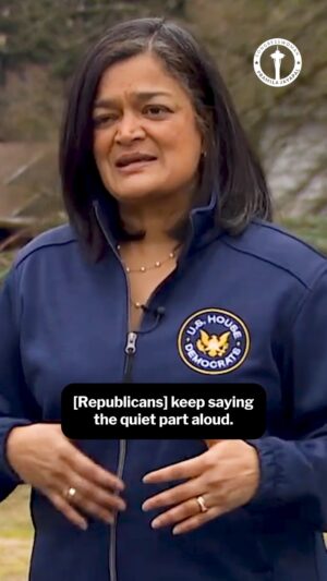 Pramila Jayapal Instagram - MAGA extremists want to cut Social Security and Medicare, raise the retirement age, and roll back hard-earned benefits.

Democrats want to expand these vital programs, increase their reach, and ensure working American families get the benefits they deserve.