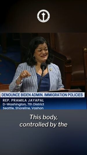 Pramila Jayapal Instagram - Republicans keep pushing out the same tired talking points about immigration, demonizing immigrants and insisting on enforcement-only policies that have failed for 30 years.

They have no interest in doing the work necessary to actually fix our immigration system.