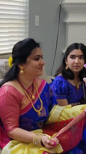 Pranathy Sadhanala Instagram - శుభోదయం నేస్తాలు🫶🏻 ఒడిబియ్యం 💙🩷 
#goodmorning 
.
#godblessyou 
.
#telaganaaadapadchulam👭🌸🙏 
.
#reelitfeelit 
.
#odibiyyam 
.
#explorepage✨ 
.
#pranathymanasupalike