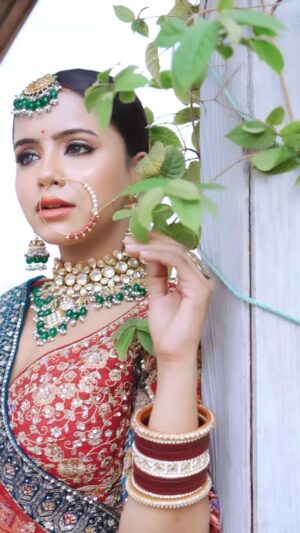 Pratiksha Rai Instagram - Lehnga - @paaneri_dadar 
Mua- @makeover_rituu 
Hairstyle by - @sunitahairstylist