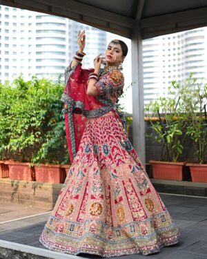 Pratiksha Rai Instagram - Lehanga - @paaneri_dadar 
Mua- @makeover_rituu 
Hairstylist- @sunitahairstylist
