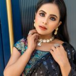 Pratiksha Rai Instagram - Wearing - @bawreefashions Jewellery- @ashok_satra_bridal_jewellery MUA - @makeover_rituu Hair - @mahives_makeover Cinematographer - @loki_captured Location - @silkroutejuhu