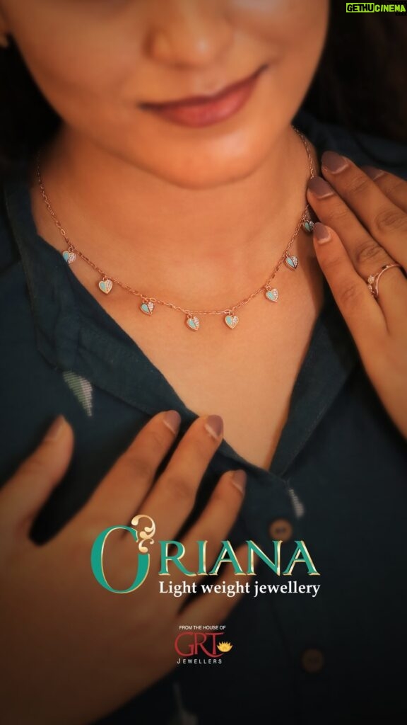 Preetha Instagram - Discover the enchanting charm of the Rosette Collection from Oriana by GRT Jewellers. Adorned in 18K rose gold, this lightweight jewelry line has captured my heart! Every piece is a masterpiece of grace and sophistication. Don’t miss out on this exquisite collection. Swing by the store or explore it online now! Shot by @vijayfredrick_secrets ♥️ Cuts @niithin_teaser ♥️ #Oriana #OrianabyGRT #RosetteCollection