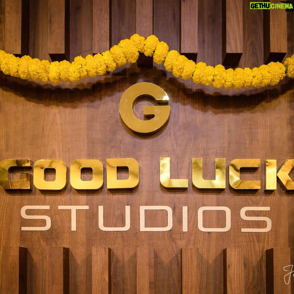 Preetha Vijayakumar Instagram - Opening ceremony of our 3rd Dubbing and Mixing studio and celebrating the 1st Year Anniversary of @goodluckstudios_ 🙏🎤🎬