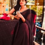 Preethi Kitchappan Instagram - Beauty is not caused. It is.#🖤🤍🖤🤍 #saree #sareelove #black #instapic #picoftheday #pictureoftheday #explore #explorepage #trending #blacksaree #instagood #instadaily #instamood #moodygrams #instagram #instafashion #desi