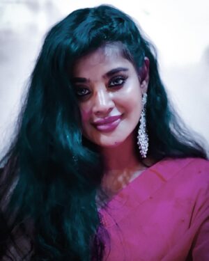 Preethi Kitchappan Instagram - Even the stars were jealous of the sparkle in her eyes and the brightness of her soul💜

#picoftheday #instagood #instagram #explore #explorepage #instafashion #saree #sareelove #photo #photography #instadaily #photogram #insta #instapic #pictureoftheday #post #desi #indian #traditional #love #elegance #tamilactress #instamood #moodygrams