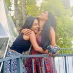 Preethiga Instagram - She will always be my safety net 🫂 she is someone I will call if I am not feeling I am going in a right path because I have her to tell me the rights and wrongs 🤍 love you always teja manuu😘 . #preethiga