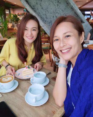 Priscelia Chan Instagram - Blessed Birthday my dearest Bff @applehong 🙆‍♀️😘❤️ Thanks be to God for our friendship since Star Search 1999 ✨️Peace, Joy and Great Health Always 💛