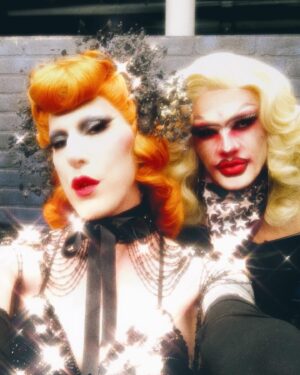 Priscilla Chambers Instagram - Filming Dragula was one of the hardest things I’ve ever done. The only reason I got through it was because of you Mama! Thank you for inspiring me every damn day, and buying me foods when I spent all of my money on rhinestones and hot glue. Been in this game for 10 years and all I ever wanted was a drag mama to show me the way! You may have showed up fashionably late, but I’m glad I can call you family (or tapanga). Smoke a bowl, send me a wig, and have a great rest of your night :) Happy Mother’s Day! 👻🤱🏻