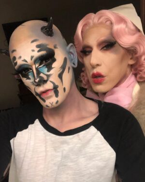 Priscilla Chambers Instagram - Filming Dragula was one of the hardest things I’ve ever done. The only reason I got through it was because of you Mama! Thank you for inspiring me every damn day, and buying me foods when I spent all of my money on rhinestones and hot glue. Been in this game for 10 years and all I ever wanted was a drag mama to show me the way! You may have showed up fashionably late, but I’m glad I can call you family (or tapanga). Smoke a bowl, send me a wig, and have a great rest of your night :) Happy Mother’s Day! 👻🤱🏻