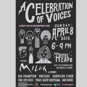Priscilla Faia Instagram - A night full of incredible artists in support of the #icantkeepquiet movement.  I also got to see @kaci.manz speak on behalf of the @thejhf 🥃