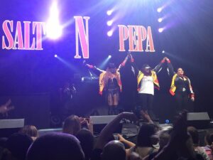 Priscilla Faia Instagram - Tonight @mperegrym gifted me with the greatest night of all time.  #saltnpepa #all4one #vanillaice