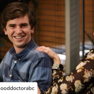 Priscilla Faia Instagram - A very accurate photo of what it’s like on the @thegooddoctorabc set. 
See you Feb 15🥂