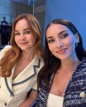 Priscilla Quintana Instagram - Press day press day press day!!! Based On A True Story coming June 8 on @peacock 🔪