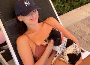 Priscilla Quintana Instagram - My little tiny everything. If love could’ve saved you, you would have lived forever. 

My life was better for knowing you 🤍 Soulmates come in all forms, shapes, and sizes. Mine happened to come the form of this tiny 5lb little girl. I was lucky enough to be her mama for 612 days, 14,664 hours & 879,840 minutes. I cherished every single one of them. If you knew me, you knew Roo, if you saw me, you saw Roo. We were connected at the hip. We did everything together, were absolutely inseparable. She was my best friend in the whole entire world and I was hers. 💗

Roo passed away completely unexpectedly last Thursday. But oh my god the time I had with this girl is the happiest I’ve ever been in my entire life and THAT is what matters. 

I miss this little girl with everything inside of me, but I’m so happy I got to be her mama for her short time on this earth. Until we meet again my lil Wooda 🐾🤍I love you, I love you, I miss you, I love you so much