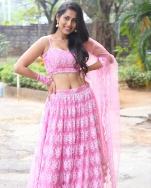 Priya Hegde Instagram - don’t Cry bez it’s Over….Smile bez it Happened 😇😇

Outfit @neharajappa_official
