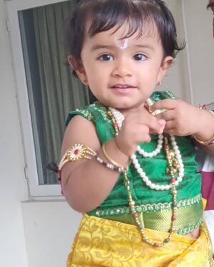 Priya Manjunathan Instagram - My lil krishni 🥰❤️