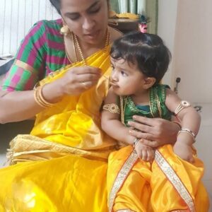 Priya Manjunathan Instagram - My lil krishni 🥰❤️