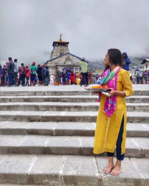 Priyanka Purohit Instagram - तीन धाम - Kedarnath ✅✨