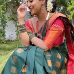 Priyanka Shivanna Instagram - ಪ್ರೇಮ ಕವಿತೆ ♥️ . . . Jewellery @thespatika Wearing @saachi_silks . . . #love #life #prema kavithe #trendingreels #newtrending