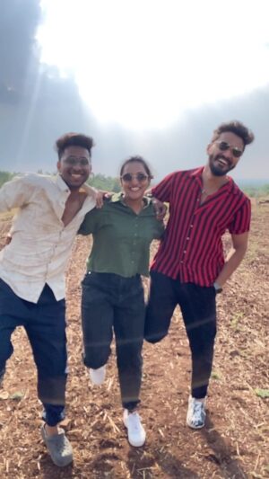 Priyanka Shivanna Instagram - Friendship is the golden thread that ties the heart of all the world…✨♥️
@vihaanprabhanjan 
@darshannarayan8351 
VC: @prashanthravichandran_ 
.

#friend #friendship #reelsvideo #reelsinstagram #trending #trendingreels #trendingsongs #trendingnow #reelsvideo #reelsindia #reelsviral