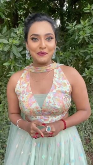 Priyanka Shivanna Instagram - @priyanka_s_official_ wishing her Dinku for BBK9 Finale week!! Thankyou somuch for the support♥️

#bbk9 #biggboss #season9 #colorskannada #teamdeepikadas #relentkreationz
