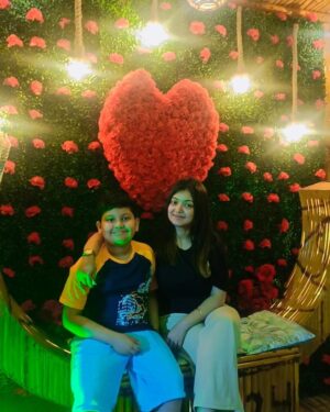 Puja DebNath Instagram - মা ও ছেলে ❤️🧿