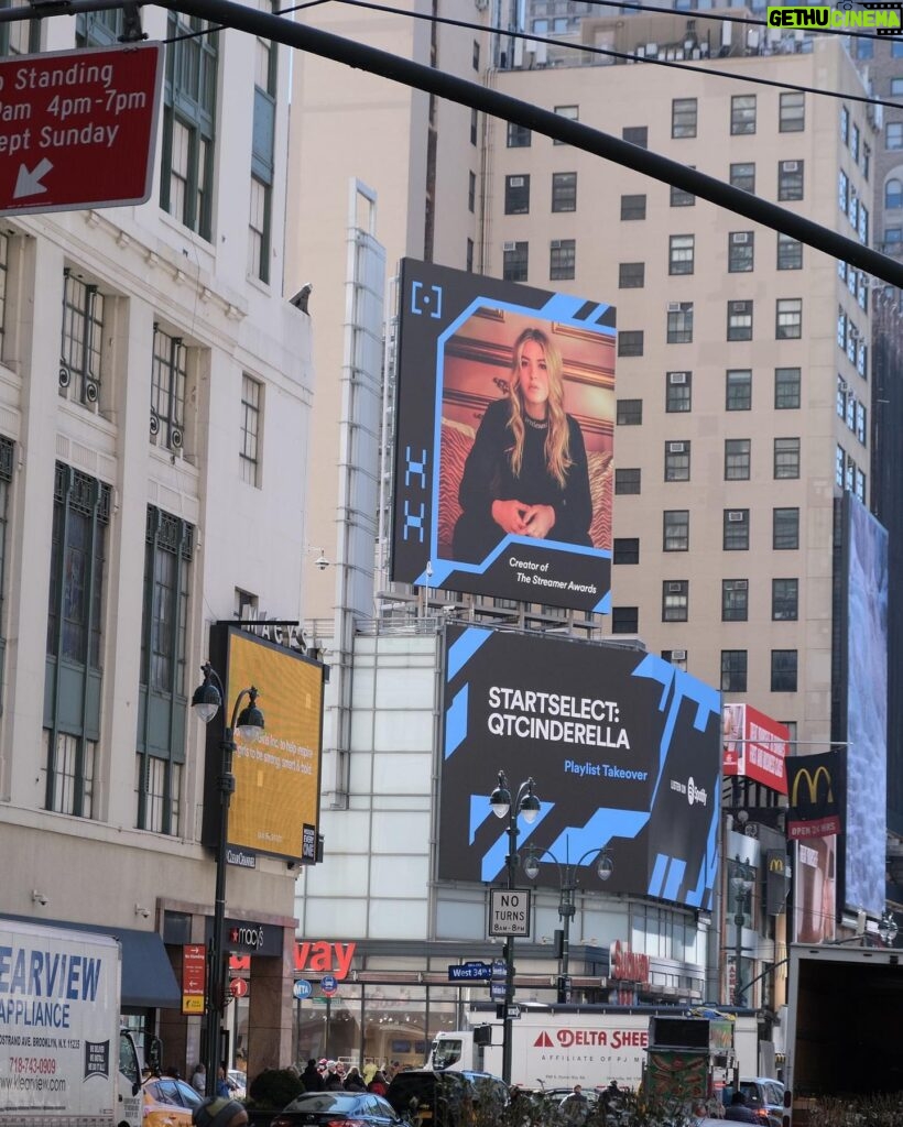 QTCinderella Instagram - Hello Times Square