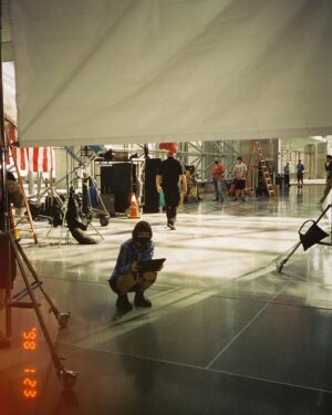 Quinn Shephard Instagram - @notokaymovie BTS part 2 👀🎥 ft me almost always on the ground