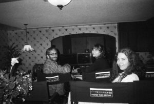 Quinn Shephard Instagram - @underthebridgehulu EP 106 “In Water They Sink As the Same” BTS on black and white (plus the last photo - our very first photo from the very first day on set). Directing this cast was surreal and so rewarding. Got to shoot my dream school dance and my first car stunt for this episode!! streaming nowwww