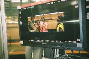 Quinn Shephard Instagram - finally going through my bts (one year late??) PT 1 @notokaymovie