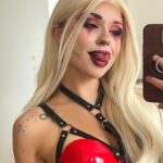 Rachael Evren Instagram – You know I use to be a doctor too 🎭 
•
•
Finally got to do Harley Quinn 🥹. I couldn’t find a good enough wig so blonde had to do
