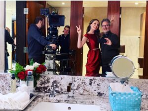 Rachel Boston Instagram - Rom-Com Marathon starts tomorrow ❤️🌻😃💫 A few behind the scenes photos from wonderful adventures!