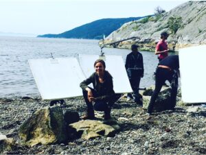 Rachel Boston Instagram - Rom-Com Marathon starts tomorrow ❤️🌻😃💫 A few behind the scenes photos from wonderful adventures!